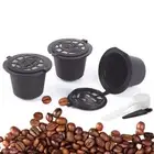 3PCS For Nespresso Maker Machine Refillable Reusable Coffee Filter Capsule Pods