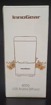 NIB InnoGear AD05 USB Aroma Car Diffuser