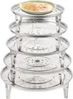 Emapoy 5 Sizes Stainless Steel Steamer Rack, Pressure Cooker Canner Rack & Co...