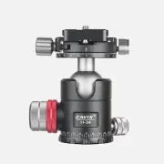 CAVIX H-34mm Ball Head Locking Force Double Panoramic Clamp Spherical Damping