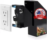 Caja Fuerte Oculta Con Toma De Pared Y Cerradura Con llave Electric Socket Safe.