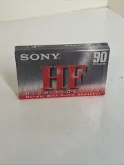 Sony HF90 High Fidelity Normal Bias Blank Audio Cassette Tape 90 Min C-90HFC New