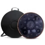 432Hz/440Hz Handpan Drum 9 Tone 22 Inch Tambor Yoga Meditation Steel Tongue