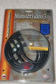 Monster Cable: Monster Video 3, RCA connector 4m (13.1 ft)