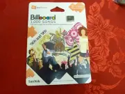 New Sandisk Sansa SR Slot Radio Billboard 80s and 90s Music Card 1000 Songs