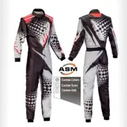 Digital Design Printed Go Kart Racing Suit FIA Level 2 Approved Custom Size Race
