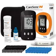 N Blood Glucose Monitor Kit with 100 Blood Sugar Test Strips, 100 Lancets, 1 Bl