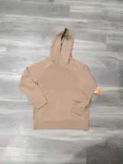 Brand New Wonder nation Boys Hooded Sweater Size Pullover Medium Brown