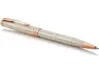 PARKER Sonnet Cisele PGT Sterling Silver 925 Ballpoint Pen Gift Box 1931487 NEW