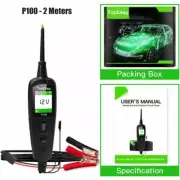 24V/12V 2 Meter Car Electrical Circuit Power Probe Tester TFT Diagnostic Tool AU