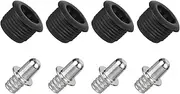 uxcell Speaker Grill Guides Plastic Ball and Sockets Type 6mm Dia for Speaker Parts Accessories Pack of 4