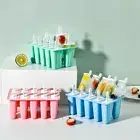 Ice Lolly Cream Maker Mold Silicone DIY Popsicle Mould Frozen Yogurt Icebox AU