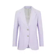 [Victoria Beckham] Victoria Beckham-Lavander Patch Pocket Jacket-Donna 6 UK