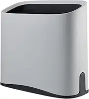 EHJRE Dustbin for Home Office Bathroom Shop Laundry Space, Gray, as described