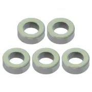 5Pcs Toroid Core,Ferrite Chokes Ring (Gray Light Green,15.5x8.2x6.2mm)