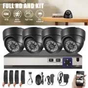 CCTV Security Camera System Kit HD 1080P 4CH DVR IR Home Outdoor