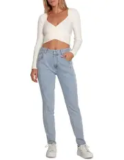 [Belle & Bloom] First Class Skinny Jeans in Stonewash