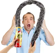 Miuion Potato Chip Snake in A Can Funny Prank Large Size for April Fools' Day...