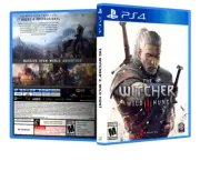 The Witcher 3: Wild Hunt - Replacement PS4 Cover and Case. NO GAME!!