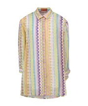 zigzag dress 8Y,12,4Y,6,10Y MULTICOLOR