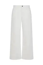 straight-leg jeans US14,US8 white