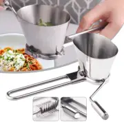 Stainless Steel Coriander Chopper Herb Mincer Grinder Parsley Vegetable Grater