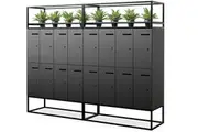 DD 8 Door Welded Garden Lockers