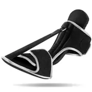 Plantar Fasciitis Night Splint with Massage Ball for Plantar Fasciitis Relief, Comfortable Plantar Fasciitis Brace for Achilles Tendonitis Heal Spur Foot,Black