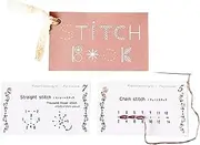 Générique Creative Book Cards - Book Craft Kit | Embroidery Dot Book | Creative Book | Beginners Skill Manuals | Lift Up