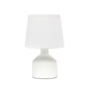 LT2080-OFF Mini Bocksbeutal Concrete Table Lamp, Off White