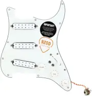 920D Custom Stratocaster Polyphonic Loaded Pickguard - White
