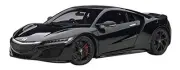 AUTOart 1/18 Honda NSX NC1 2016 Berlina Black Diecast Model