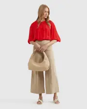 Tiana Snap Front Top