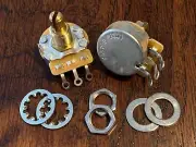 2 CTS 275k Premium 450 Series Potentiometers / MATCHED SETS / Short SPLIT SHAFT