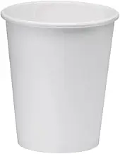 AIMALL Disposable Coffee Cups 8oz 12oz 16oz Takeaway Paper Single Wall Take Away Bulk, No Lids