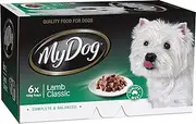 MY DOG Lamb Dog Wet Food, 6 x 100g, Adult, Small/Medium