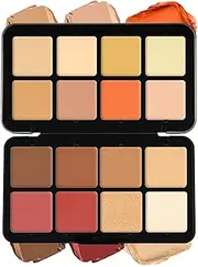 Concealer Palette - 16-Color Contour and Blush Highlighter | Waterproof, Long Lasting Powder Makeup Set for Women