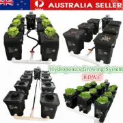 RDWC 7/9 Pots Cloner Growing Kit DWC Recirculation System Cycle Pump Hydroponic