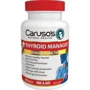 Carusos Thyroid Manager - 60 Tablets