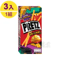 在飛比找PChome24h購物優惠-PRETZ 百力滋餅乾棒.原味_(3入×23g)