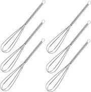 Cabilock 7pcs Blue Hair Dye Stirrer Stainless Hair Stirrer Dye Tool Easy Mixing Salon Supplies