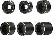 Modification Accessories Brass Hex Widen Adapter Counterweight for 1/10 RC Car Axial SCX10 TRX 4(9mm)