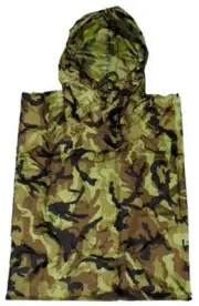 VZ95 Czech Army Camo Pattern - Raincoat, Poncho Rip Stop Material - CZ Camo