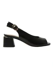 [Easy Steps] Martina Heeled Sandals in Black