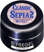 PRE Gel Color EX Classic Sepia neo817 3g UV/LED Corresponding