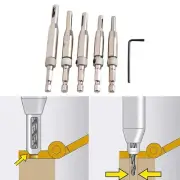 Hinge Hole Opener Hand Electric Drill Set for Woodworking: Precision Reliable