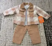 Boys 3-6 M 3 pc Outfit Set Wonder Nation