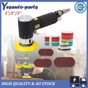 AU 1"/2"/3" Random Orbit Air Sander Mini Grinding Machine Car Polisher Buffer