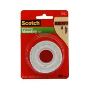 Scotch Clear Mounting Tape 25mm x 1.5m (Adhesive) 4010
