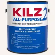 Gal. Primer&Sealer White Interior/Exterior Multi-Surface KILZ 2 ALL PURPOSE best
